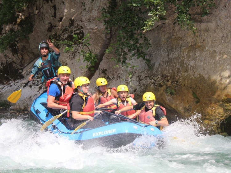 RAFTING ON THE LAO RIVER